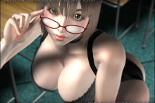 Lewd Bomb Bust Female Teacher – Umemaro – Kageyama Miyuki (16)