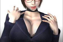 Lewd Bomb Bust Female Teacher – Umemaro – Kageyama Miyuki (17)