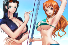 One Piece – Kodamashi – Nico Robin, Nami (4)