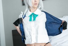 Suzumiya Haruhi no Yuuutsu, Touhou  – Shirouto Satsuei – Izayoi Sakuya, Nagato Yuki (88)