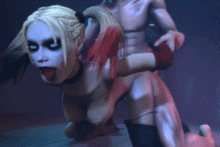Batman – 1kmspaint – Harley Quinn 2