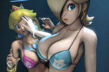 Super Mario Bros. – Urbanator – Rosalina, Princess Peach2