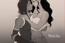 Avatar The Legend of Korra – Dandon Fuga – Korra, Asami 3