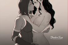 Avatar The Legend of Korra – Dandon Fuga – Korra, Asami 4