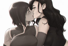 Avatar The Legend of Korra – Dandon Fuga – Korra, Asami 5