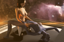 Mass Effect – Ssppp – Miranda, Liara 4