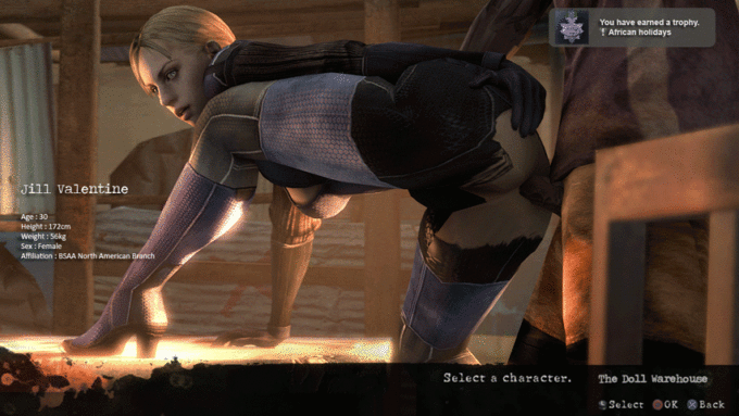 sex doll jill valentine Jill Valentine 3D Render, Digital Art by Shimi doll