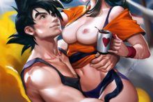 dragon-ball-sakimichan-son-goku-chichi-2