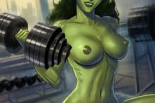 Hulk - Sunsetriders7 - She-Hulk
