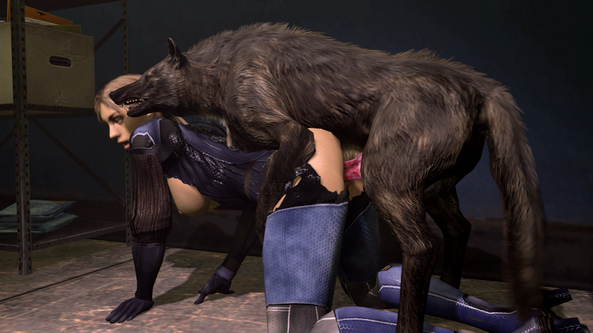 Resident evil dog porn 🌈 Jill valentine x dog (zombie) doggy