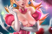 super-mario-bros-sakimichan-princess-peach-2