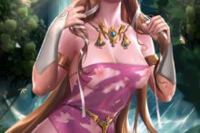 the-legend-of-zelda-sakimichan-princess-zelda-3