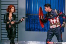 Avengers – Peta, Charles – Black Widow, Captain America (100)