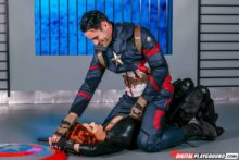 Avengers – Peta, Charles – Black Widow, Captain America (111)