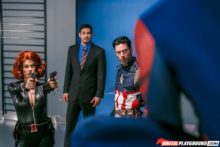 Avengers – Peta, Charles – Black Widow, Captain America (176)
