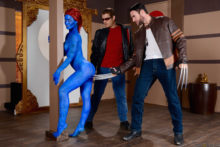 X-Men – Nicole, Charles, Xander – Mystique, Wolverine, Cyclops (161)