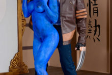 X-Men – Nicole, Charles, Xander – Mystique, Wolverine, Cyclops (166)