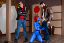 X-Men – Nicole, Charles, Xander – Mystique, Wolverine, Cyclops (183)