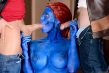 X-Men – Nicole, Charles, Xander – Mystique, Wolverine, Cyclops (192)