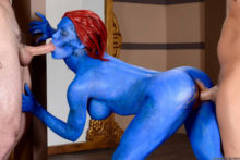 X-Men – Nicole, Charles, Xander – Mystique, Wolverine, Cyclops (247)