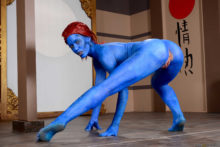 X-Men – Nicole, Charles, Xander – Mystique, Wolverine, Cyclops (78)