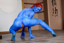 X-Men – Nicole, Charles, Xander – Mystique, Wolverine, Cyclops (80)