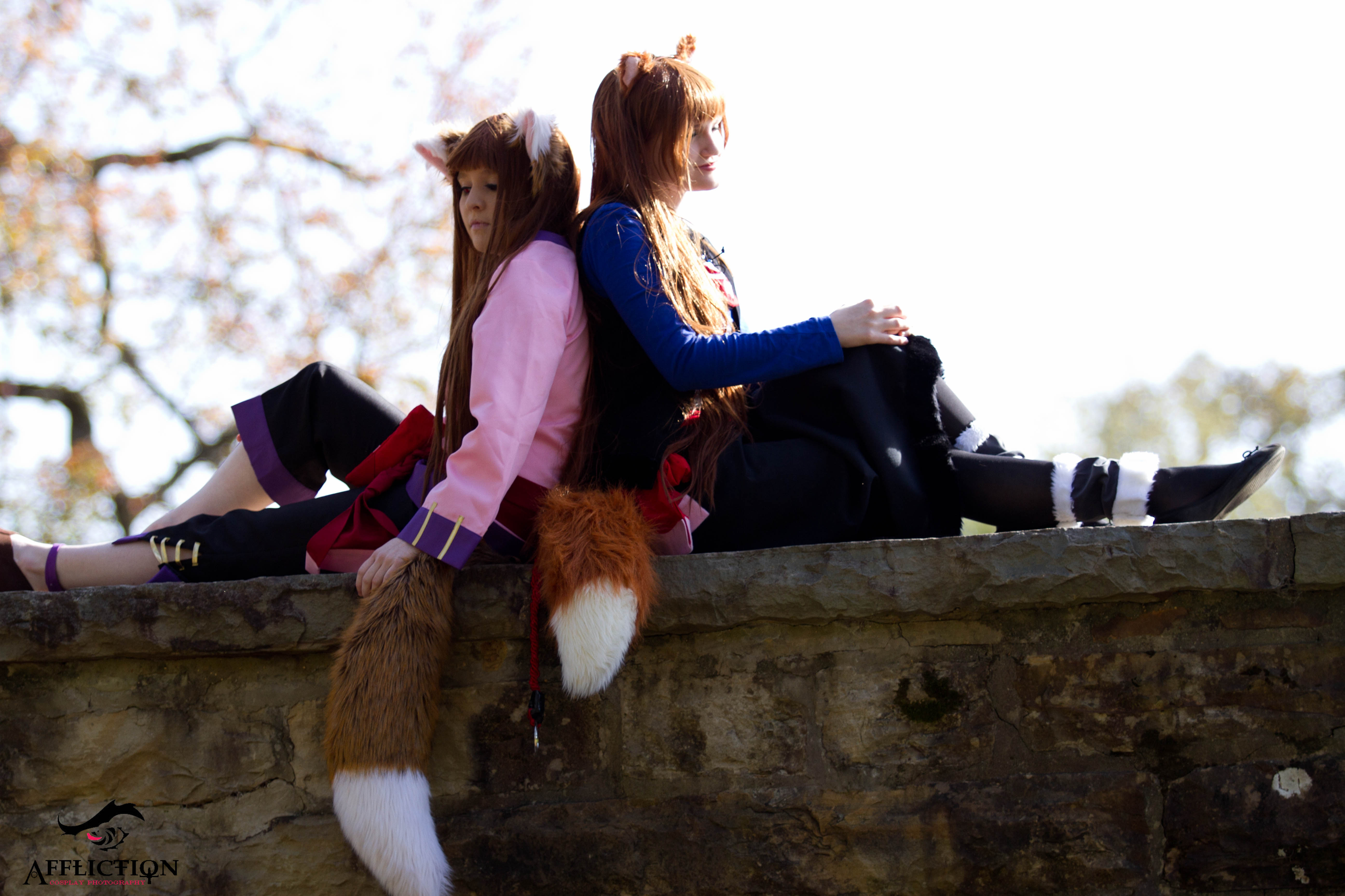 Spice and Wolf – Foxy, Akemi – Horo