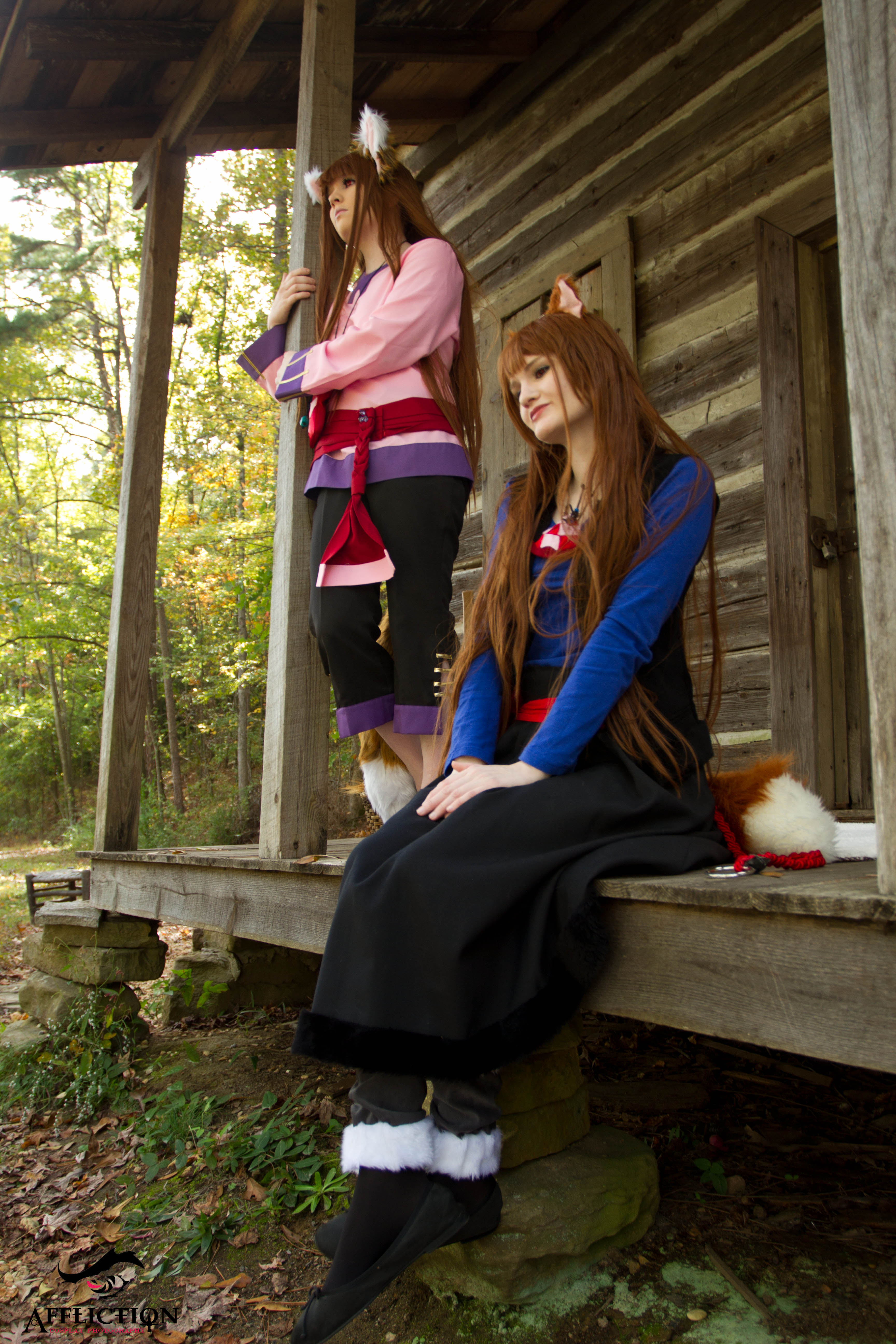 Spice and Wolf – Foxy, Akemi – Horo