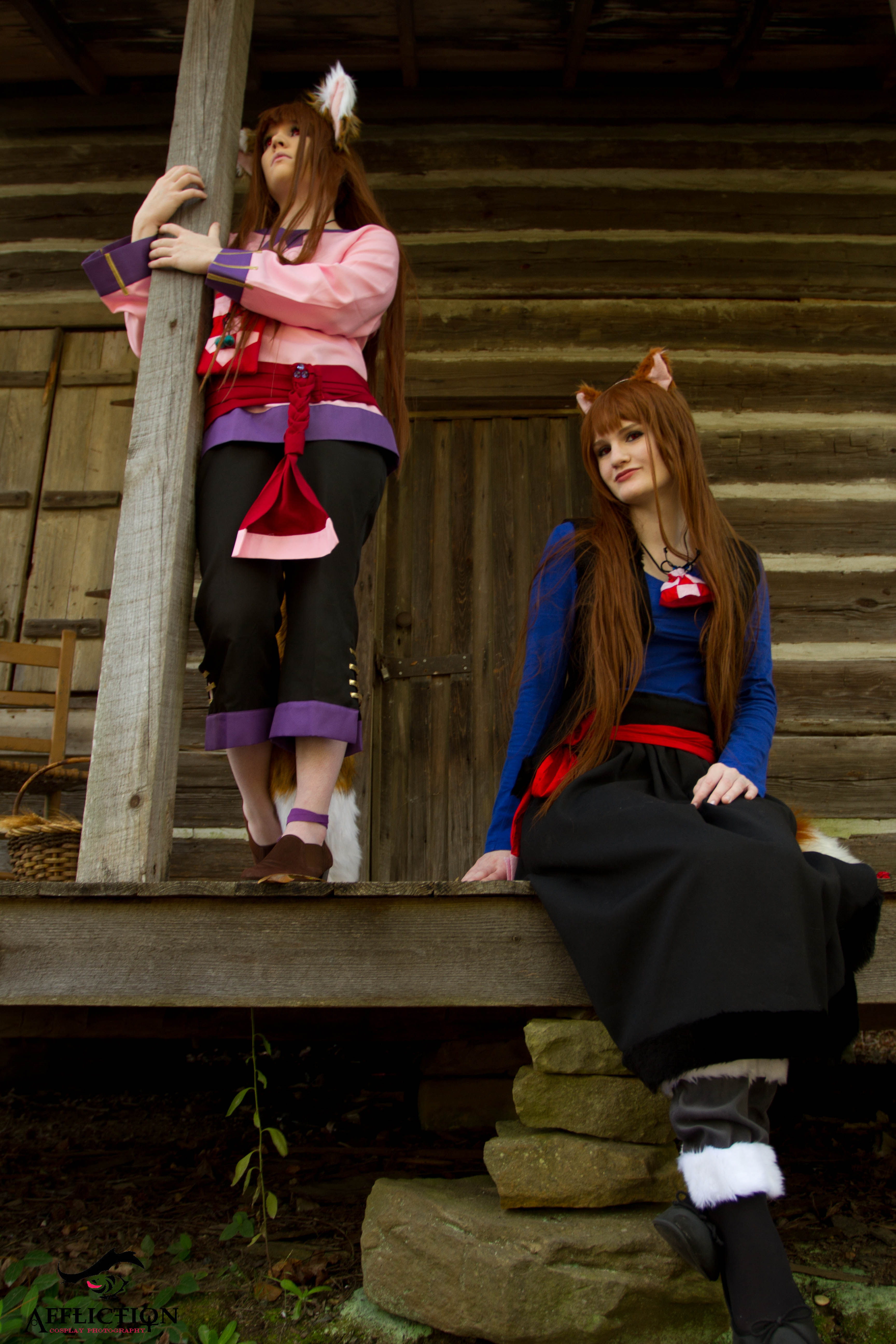 Spice and Wolf – Foxy, Akemi – Horo