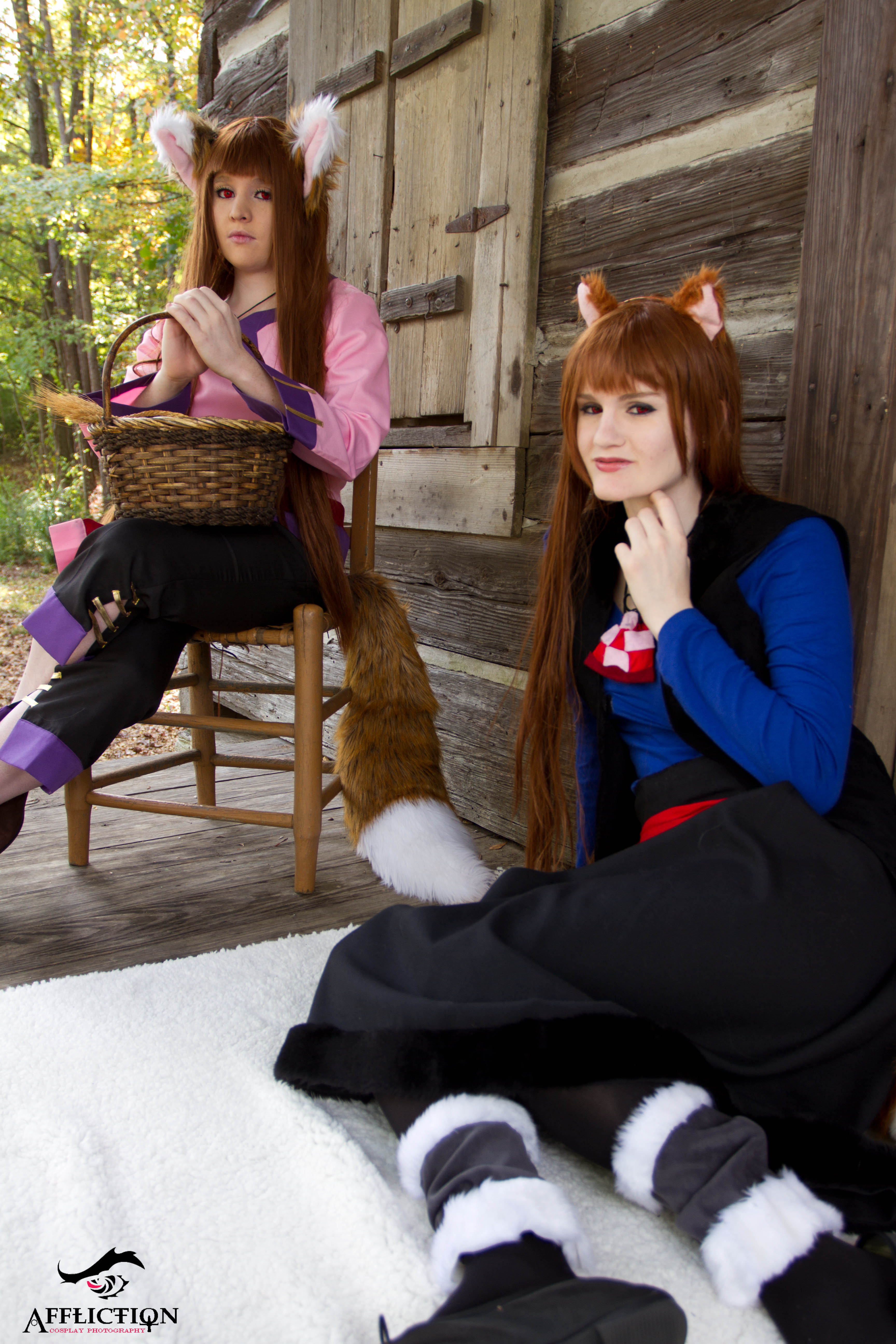 Spice and Wolf – Foxy, Akemi – Horo
