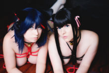 Kill la Kill – Usatame, Foxy – Matoi, Satsuki (9)