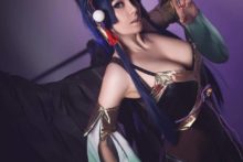 DoA – Smirka, Milena Hime – Kasumi, Nyotengu (8)
