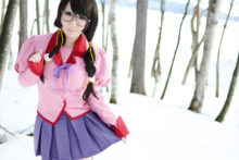 Bakemonogatari – Saku – Hanekawa Tsubasa (352)