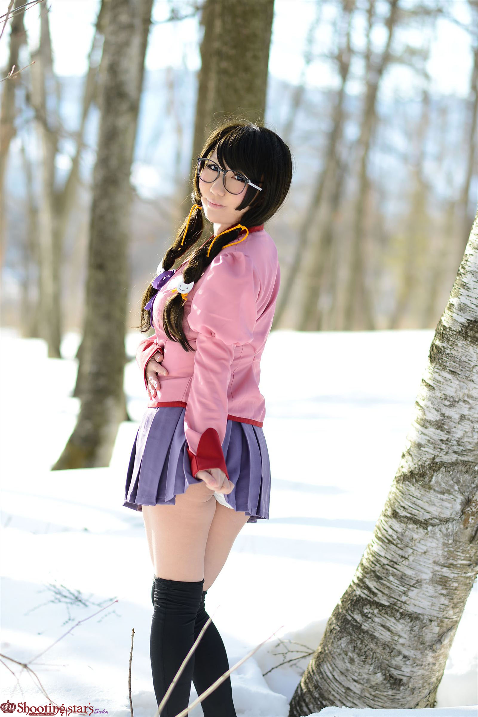 Bakemonogatari – Saku – Hanekawa Tsubasa