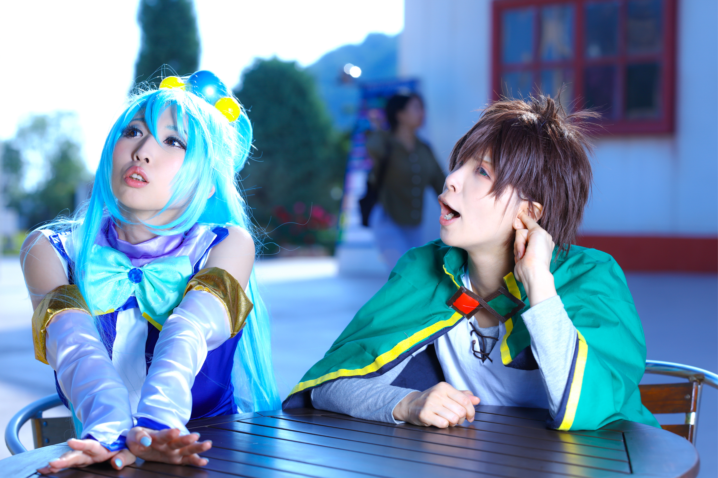 Aqua konosuba cosplay