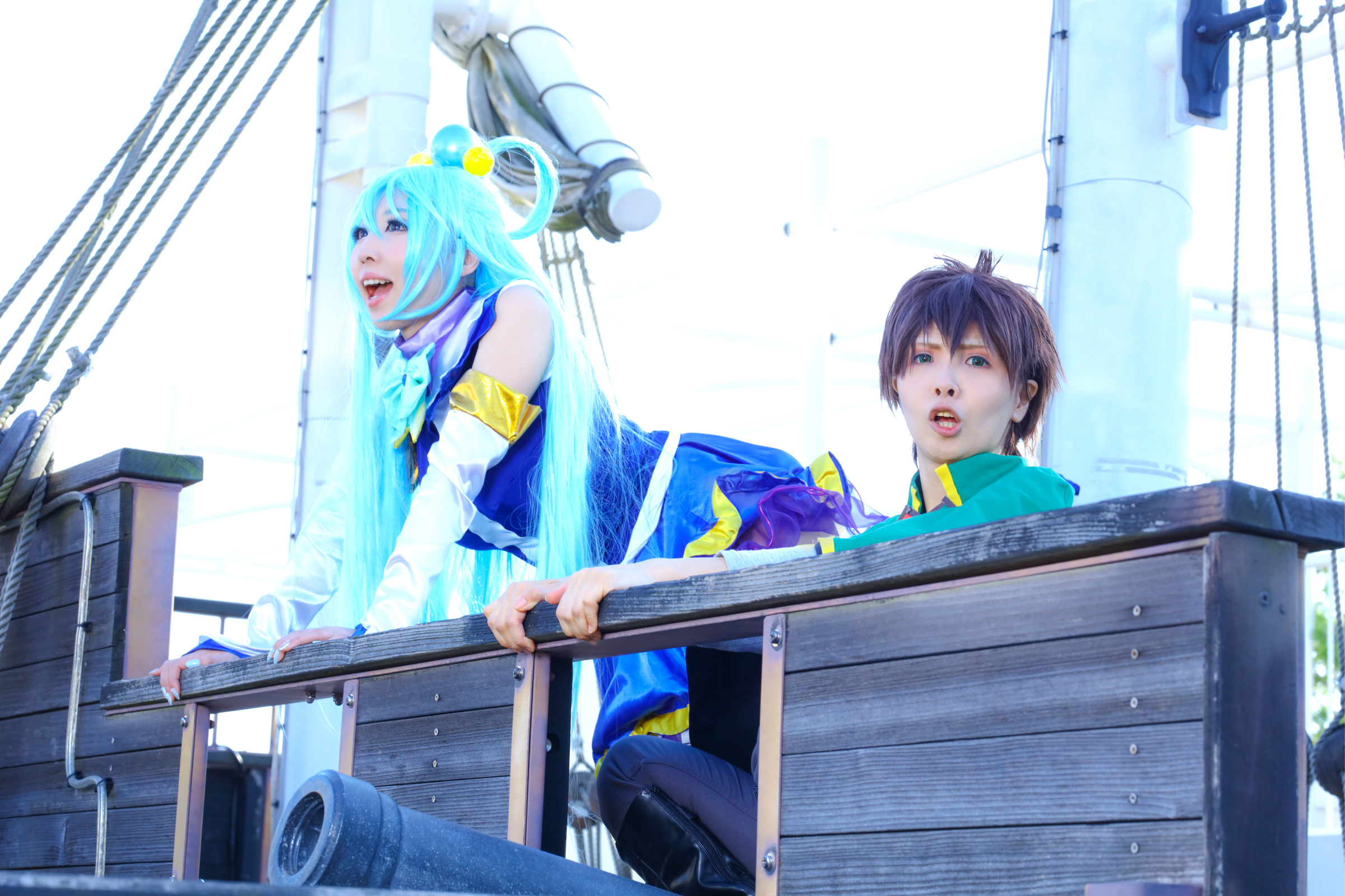Aqua konosuba cosplay