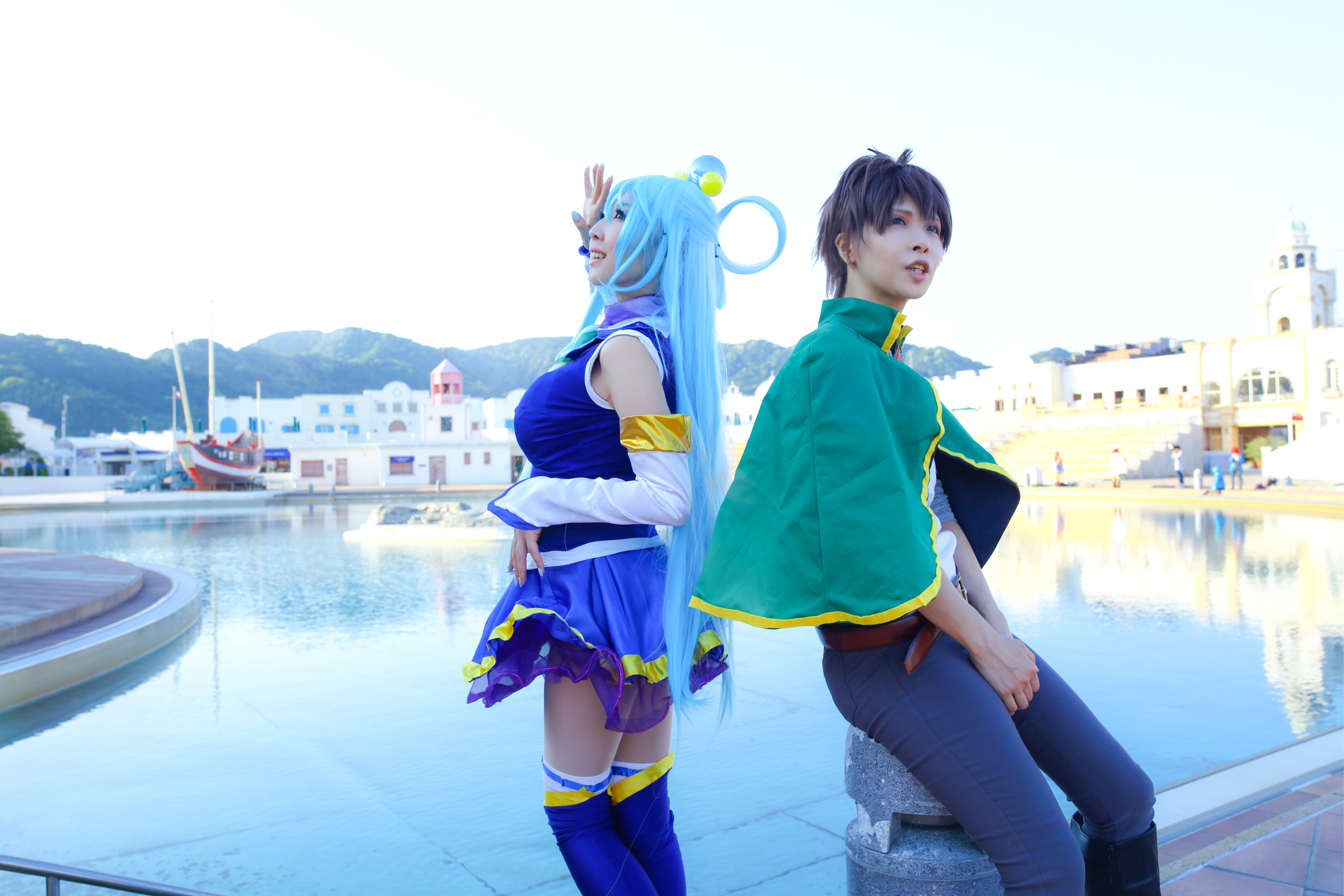 Aqua konosuba cosplay