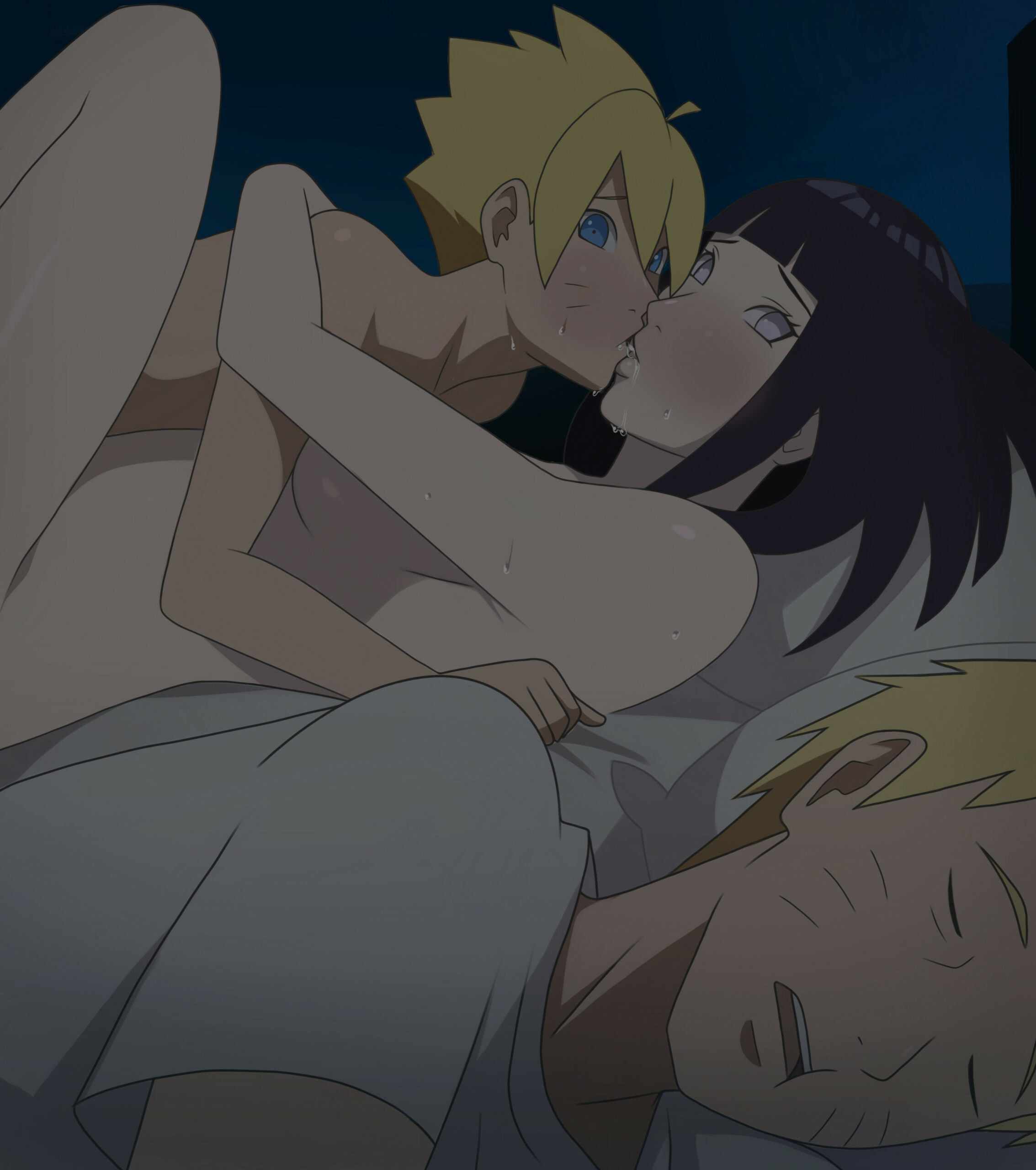 Boruto vs naruto and hinata hentai