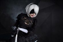 2B – Christina Fink – Nier Automata Hentai Cosplay (4)