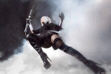 2B – Christina Fink – Nier Automata Hentai Cosplay (5)