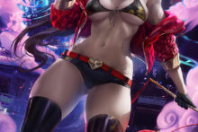 Akali – Sakimichan – League of Legends Hentai 7