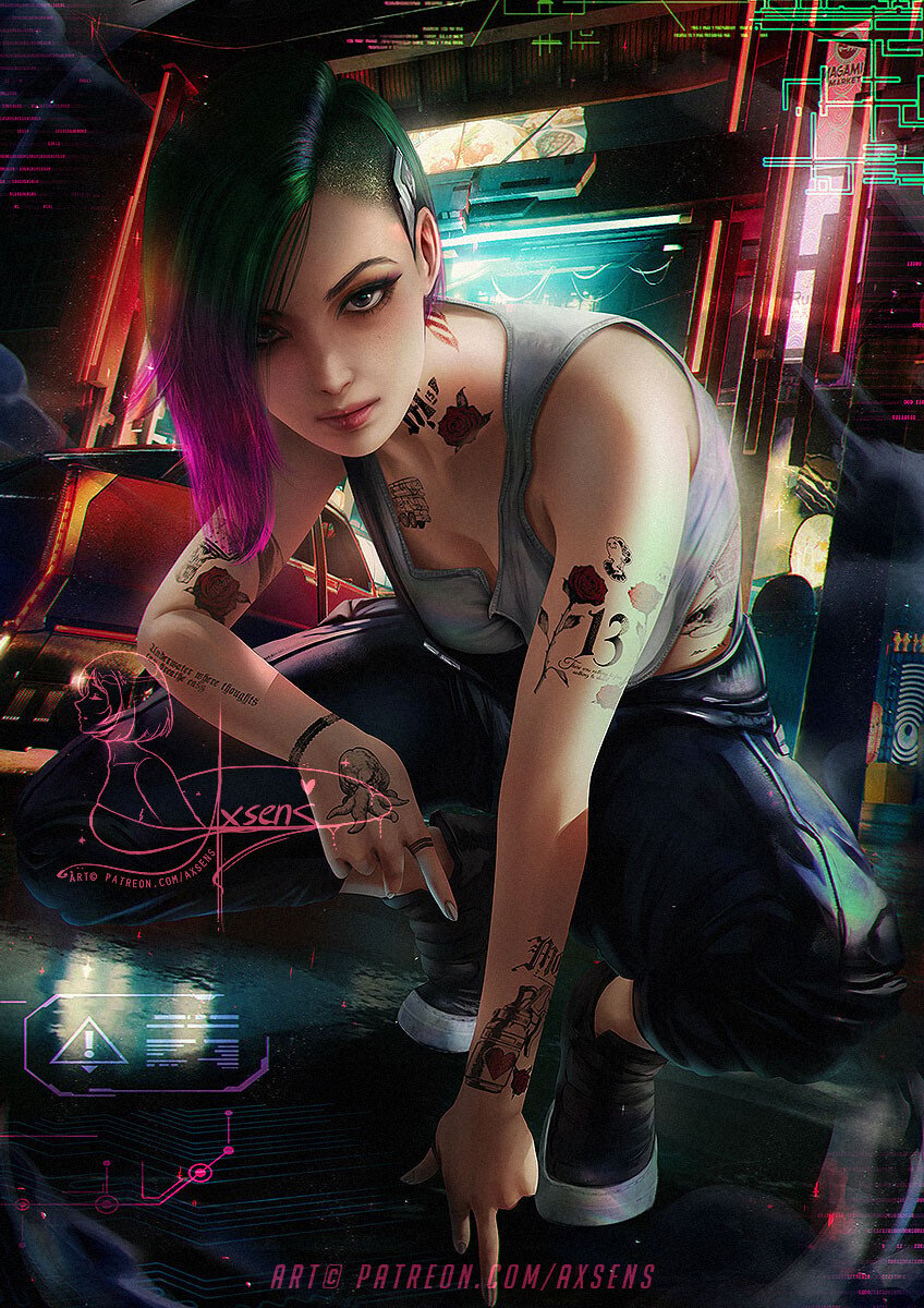 Judy Alvarez – Axsens – Cyberpunk 2077