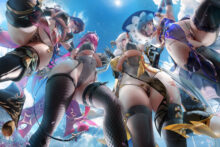 Beidou, Lisa, Ningguang and Rosaria – Sakimichan – Genshin Impact Hentai 3