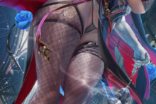 Rosaria – Sakimichan – Genshin Impact Hentai 3