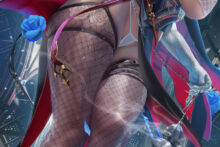 Rosaria – Sakimichan – Genshin Impact Hentai 4
