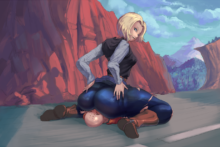 Krillin and Android 18 – Cutesexyrobutts – Dragon Ball Z