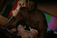 Barret Wallace and Tifa Lockhart – Blackjr – Final Fantasy VII