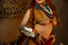 Aloy – Kalinka Fox – Horizon Zero Dawn Hentai Cosplay (12)