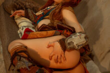 Aloy – Kalinka Fox – Horizon Zero Dawn Hentai Cosplay (25)