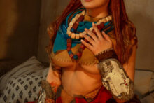 Aloy – Kalinka Fox – Horizon Zero Dawn Hentai Cosplay (28)